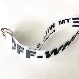 Off White Keychain